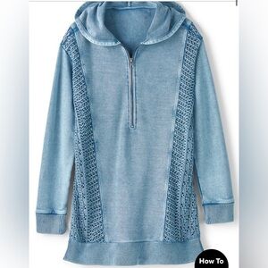 Soft Surroundings Viveca French Terry Tunic